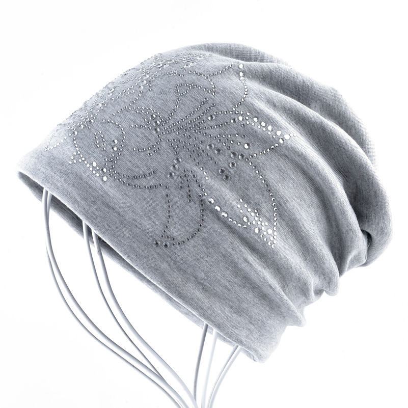 Autumn And Winter Knitted Hat Double-Layer Warm Hood