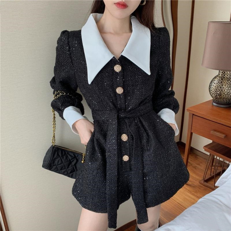 New Korean Style Fashion Wide-Leg Shorts With Waistband