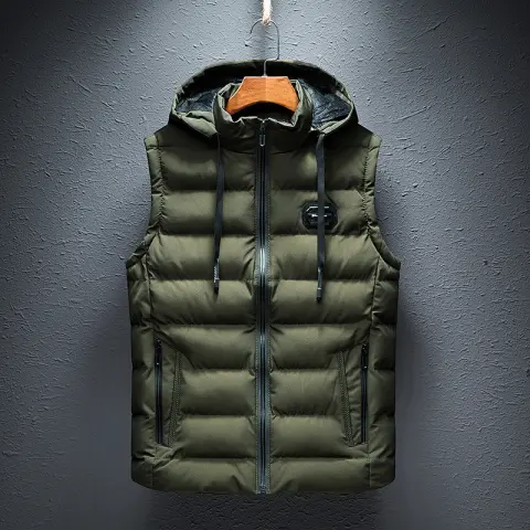 Fleece Warm Vest Trendy Brand Outer Wear Jacket