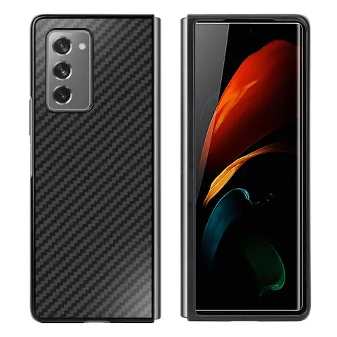 5G Folding Screen Mobile Phone F9160 Anti-Drop Carbon Fiber
