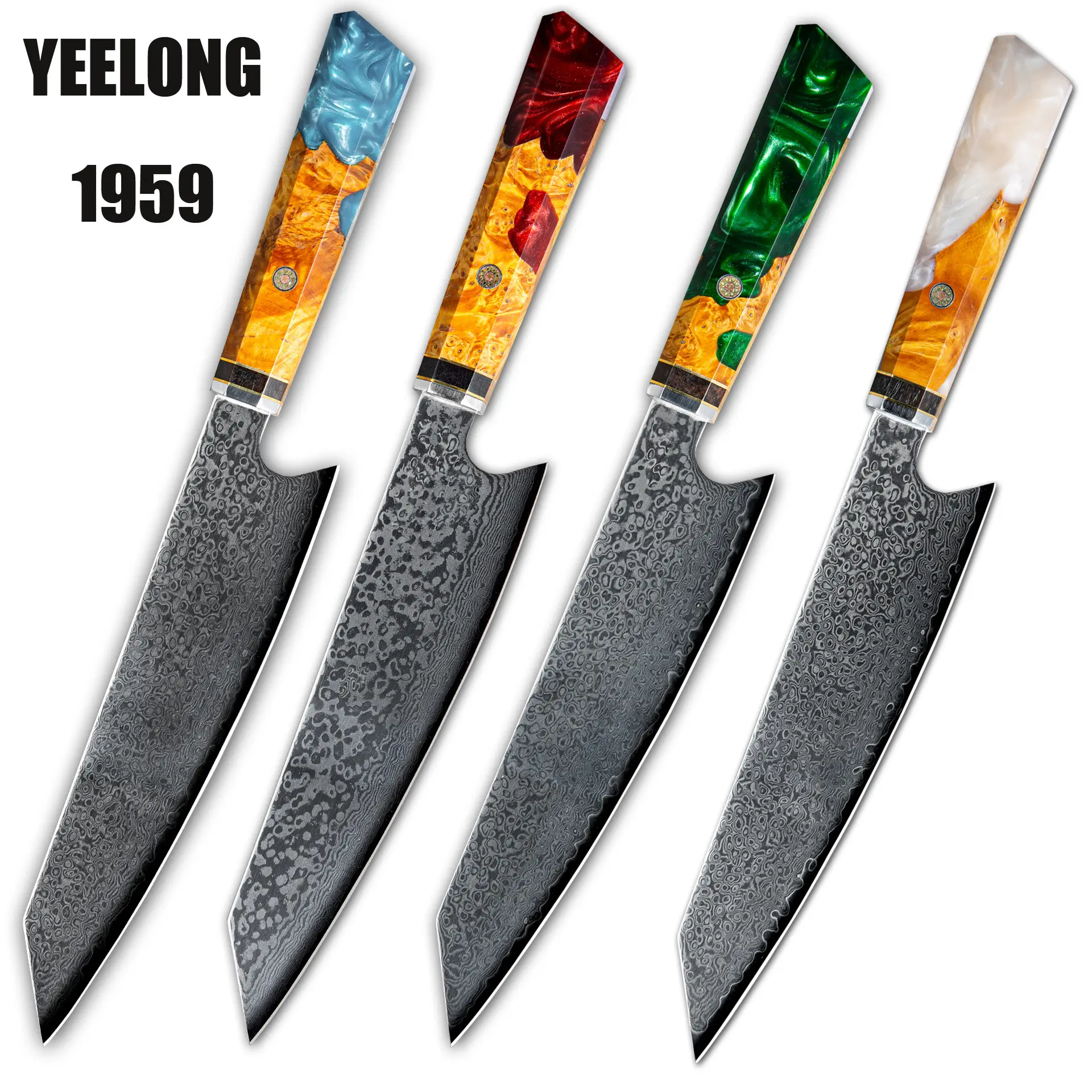 Damascus Steel Chef's Knife