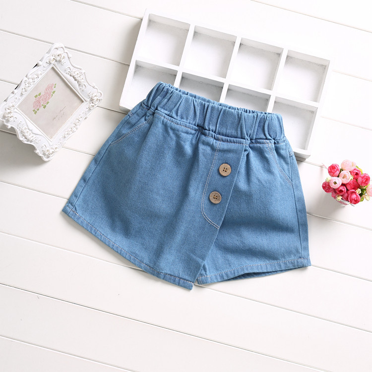 Title 2, Fashion Short Skirt Summer Girl Cowboy Cartoon