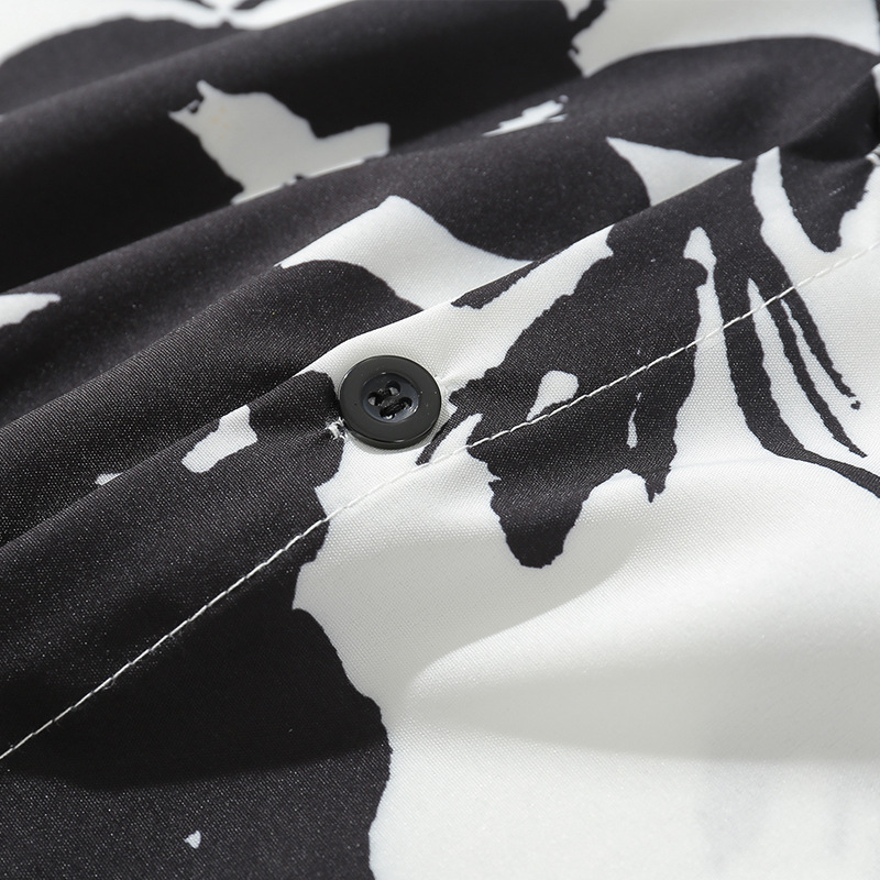 Fall Floral Trend Loose Long-sleeved Shirt