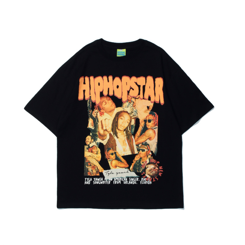 Urban Edge European & American Style Printed T-Shirt – Unisex Fit