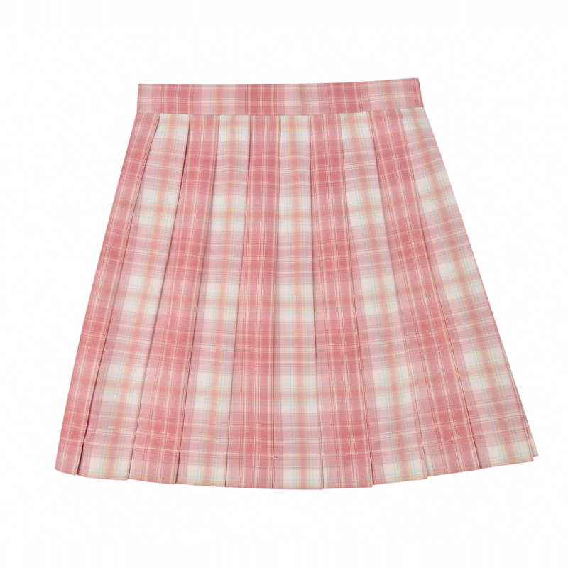 Title 2, Orthodox JK Plaid Skirt Girly High Waist Skirt,...