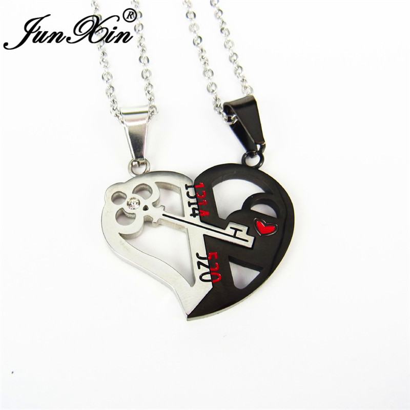 Love Key Couple Necklace