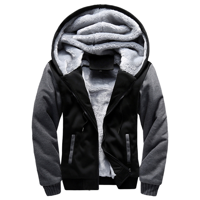 New men's sweater hooded winter men's baseball uniform