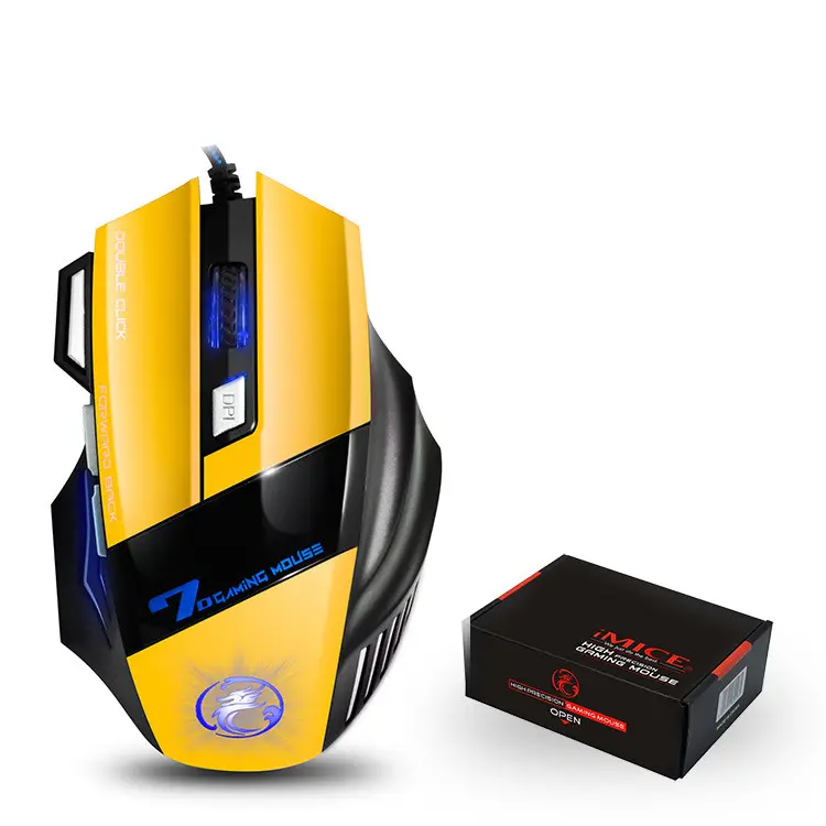 Colorful RGB Breathing Light Gaming Silent Mouse