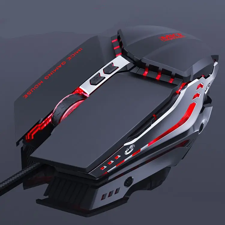 Colorful RGB Breathing Light Gaming Silent Mouse
