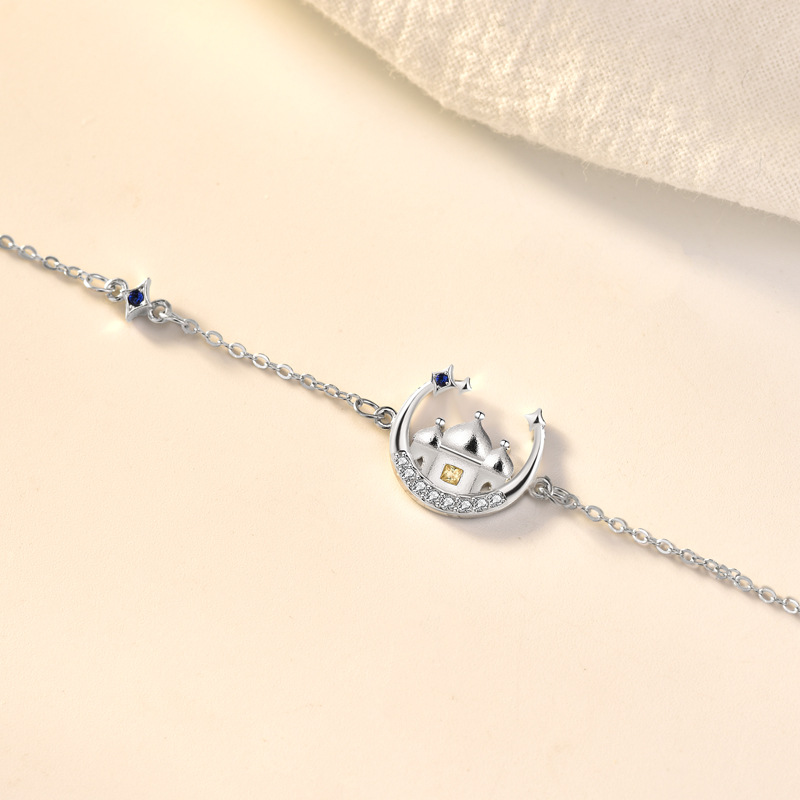 Liming Original Star Castle S925 Sterling Silver Bracelet