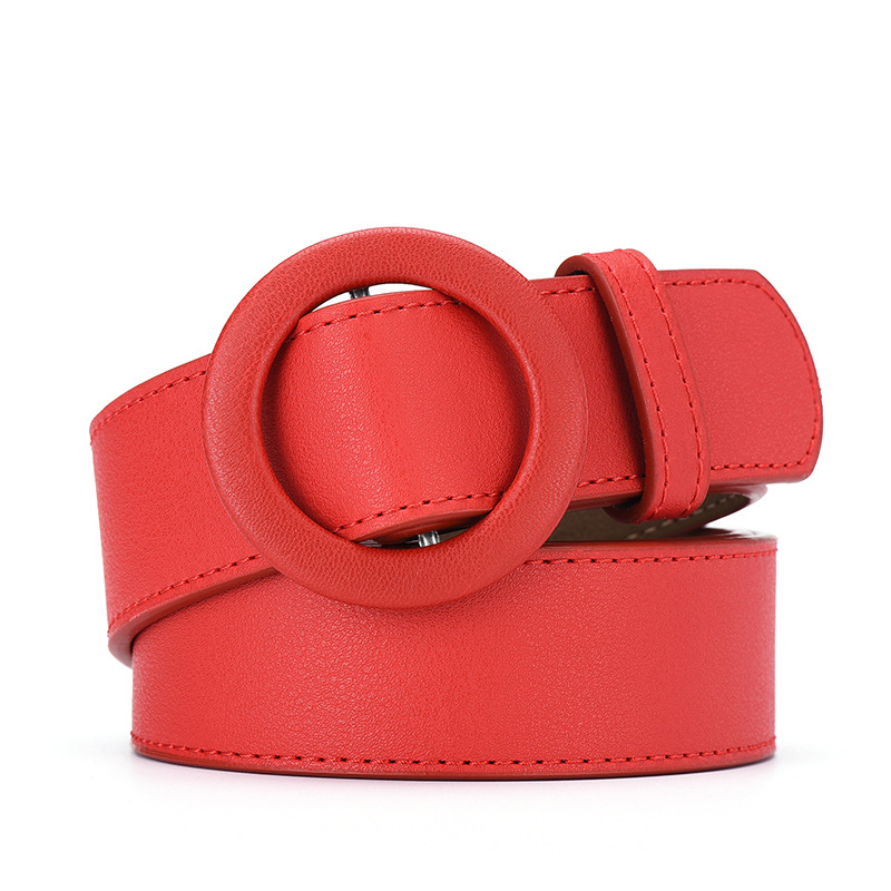 Title 4, Lady Leather Bag Buckle Belt Korean Edition Fas...