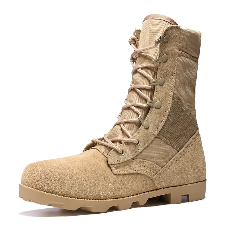 New Martin Boots Men's Leather High-Top Military Boots