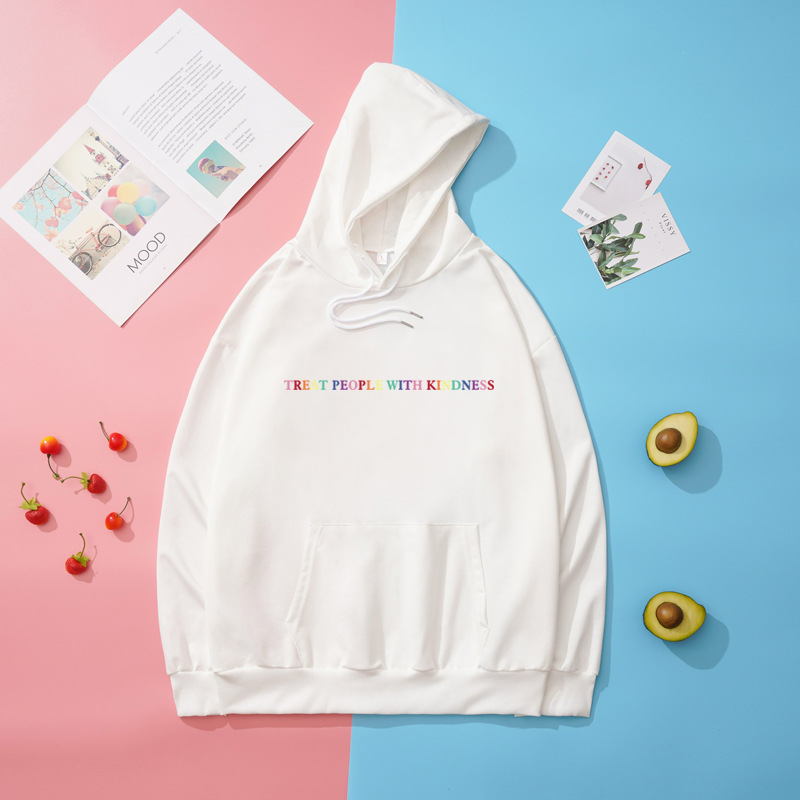 Title 1, Treat People With Kindness Loose Thin Hoodie