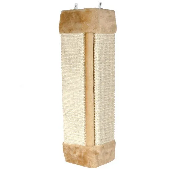 Creative and Convenient Cat Toy Flat Scratcher Beige - Shop at LoveMi