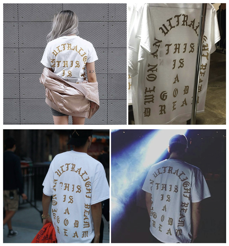 Kanye West I Feel Like Pablo Popular logo T-Shirt for Male and Female Couples