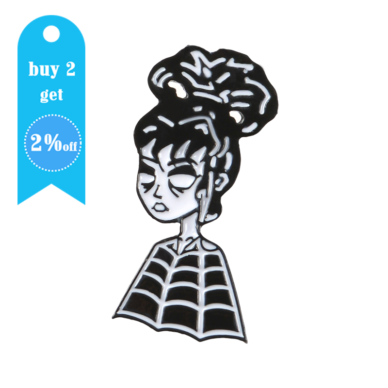 Alloy brooch (style4)