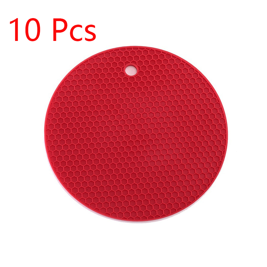 Red round 10Pcs