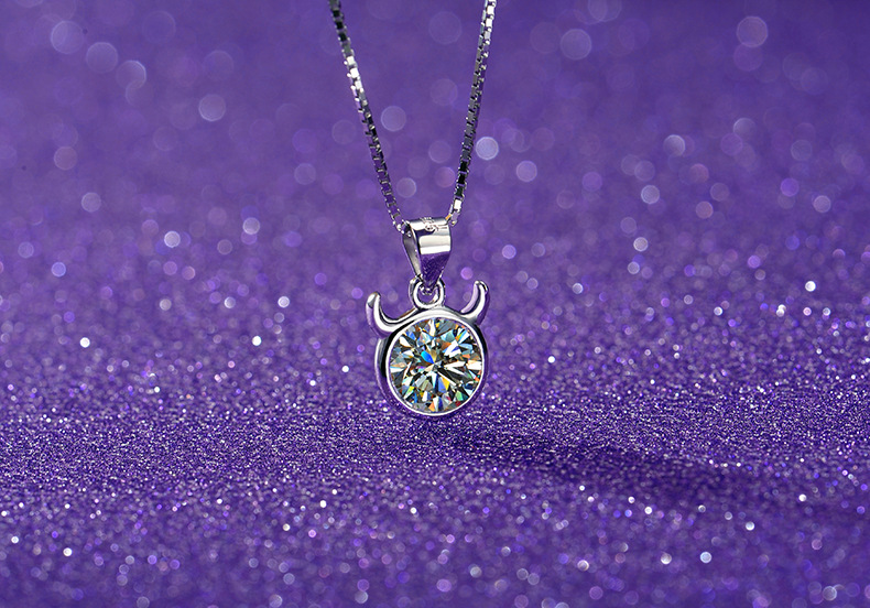 Korean Fashion Accessories Simple 12 Constellation Necklace