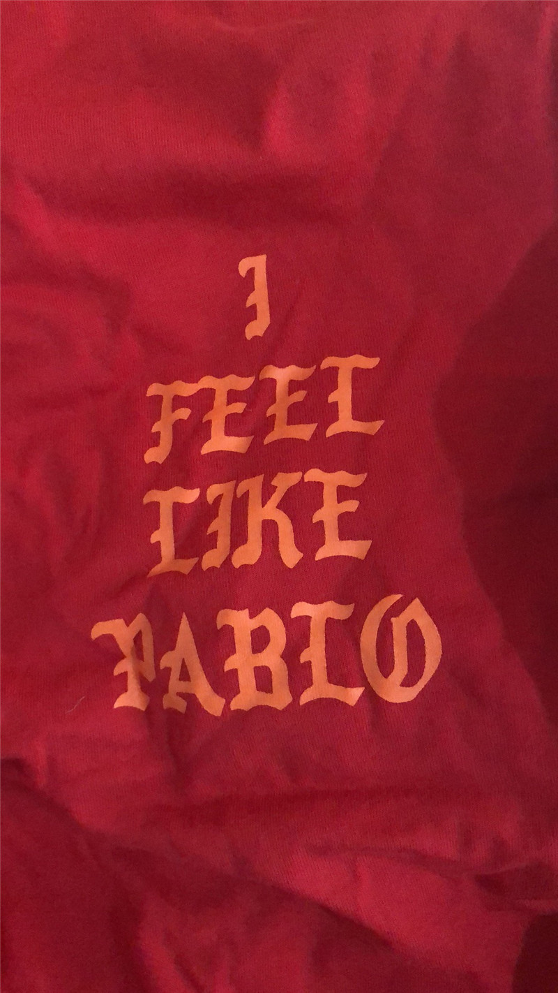 Title 10, I feel like Pablos long sleeve hoodie