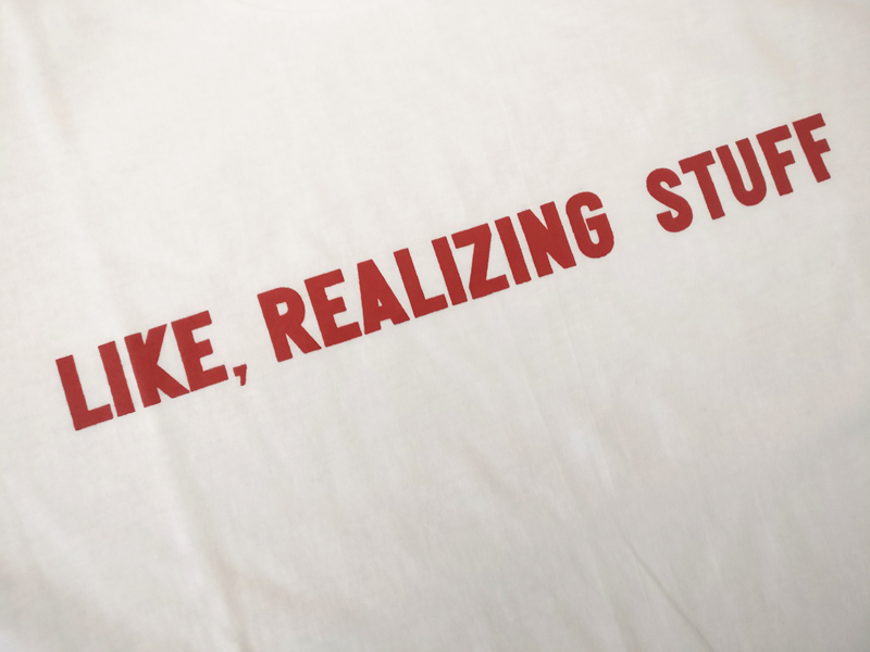 Fashion Solid Color Kylie Jenner's white T-shirt