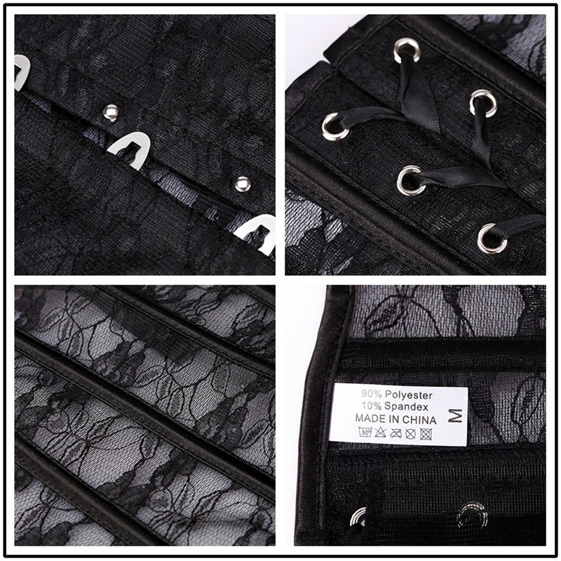 Palace Corset Lace Girdle Waist Clip Shaper