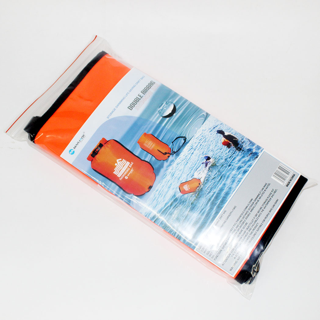 Dual Air Bag Can Store Swimming Float Waterproof Bag