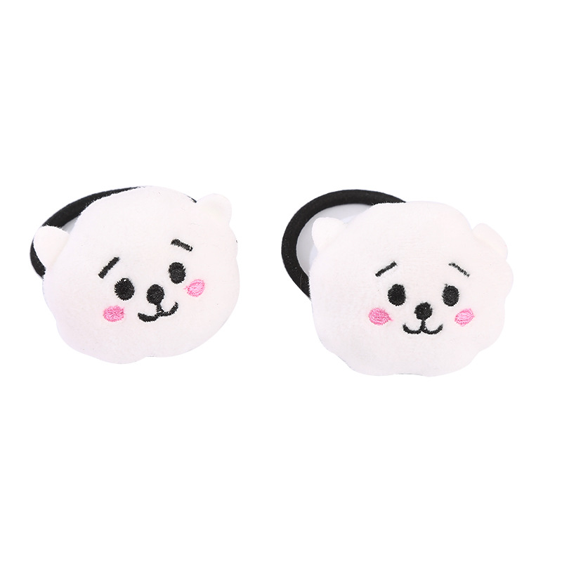 Title 1, Cartoon Plush Doll Hair Band Love Hairpin Rabbi...