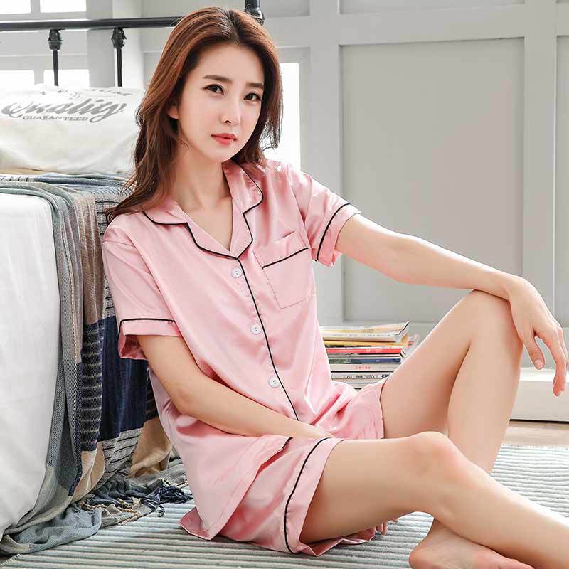 Title 5, Silk Sweet Home Service Shorts Summer Cardigan ...