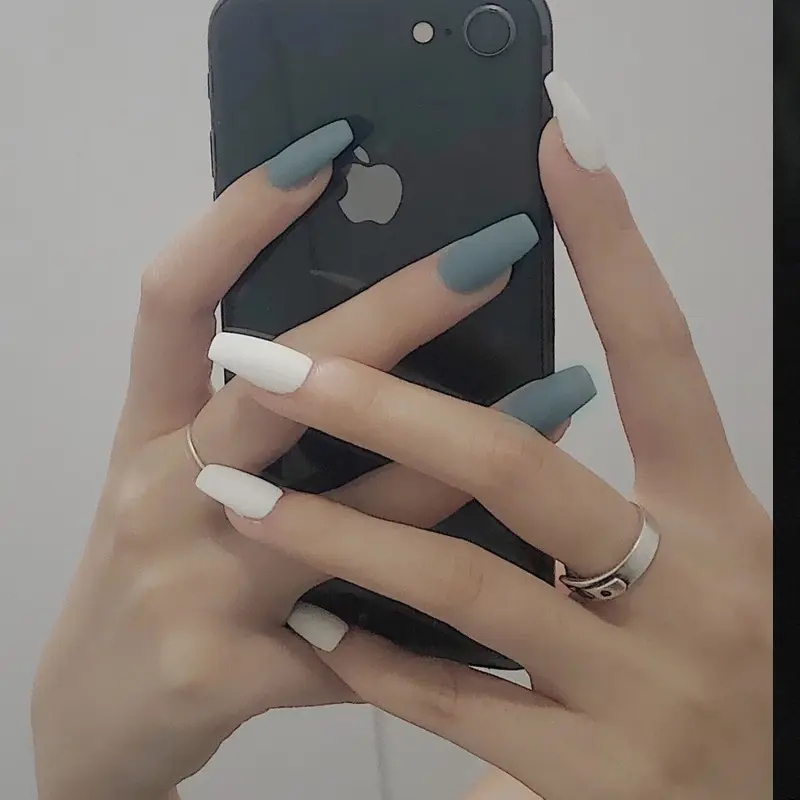 Nail Art Patch Finished Removable Wearable