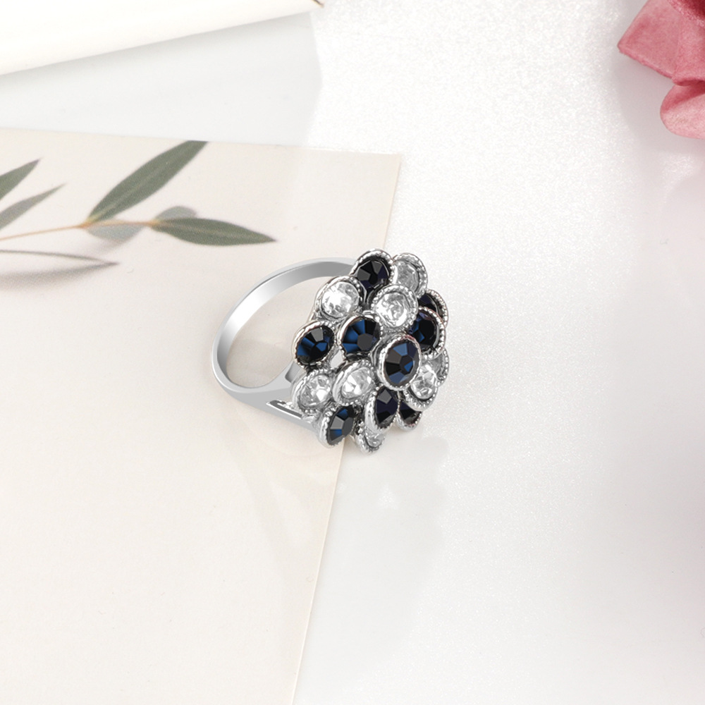 Three-Dimensional Layered Korean Imported Ring