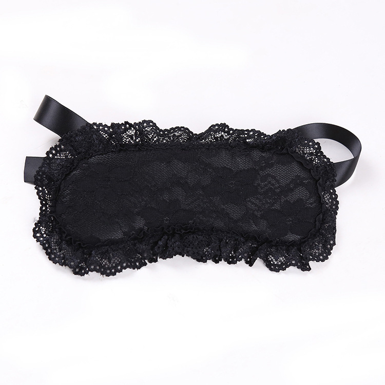 Binding Lace Blindfold Handcuffs Set