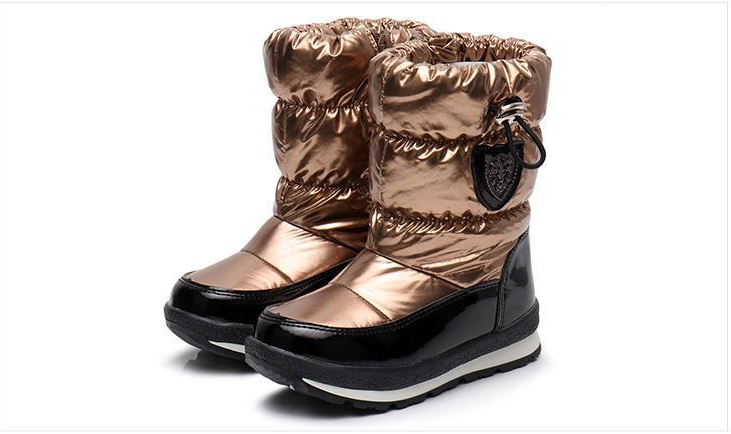 Children's Parent Child Snow Boots Girls Wool Winter Boots