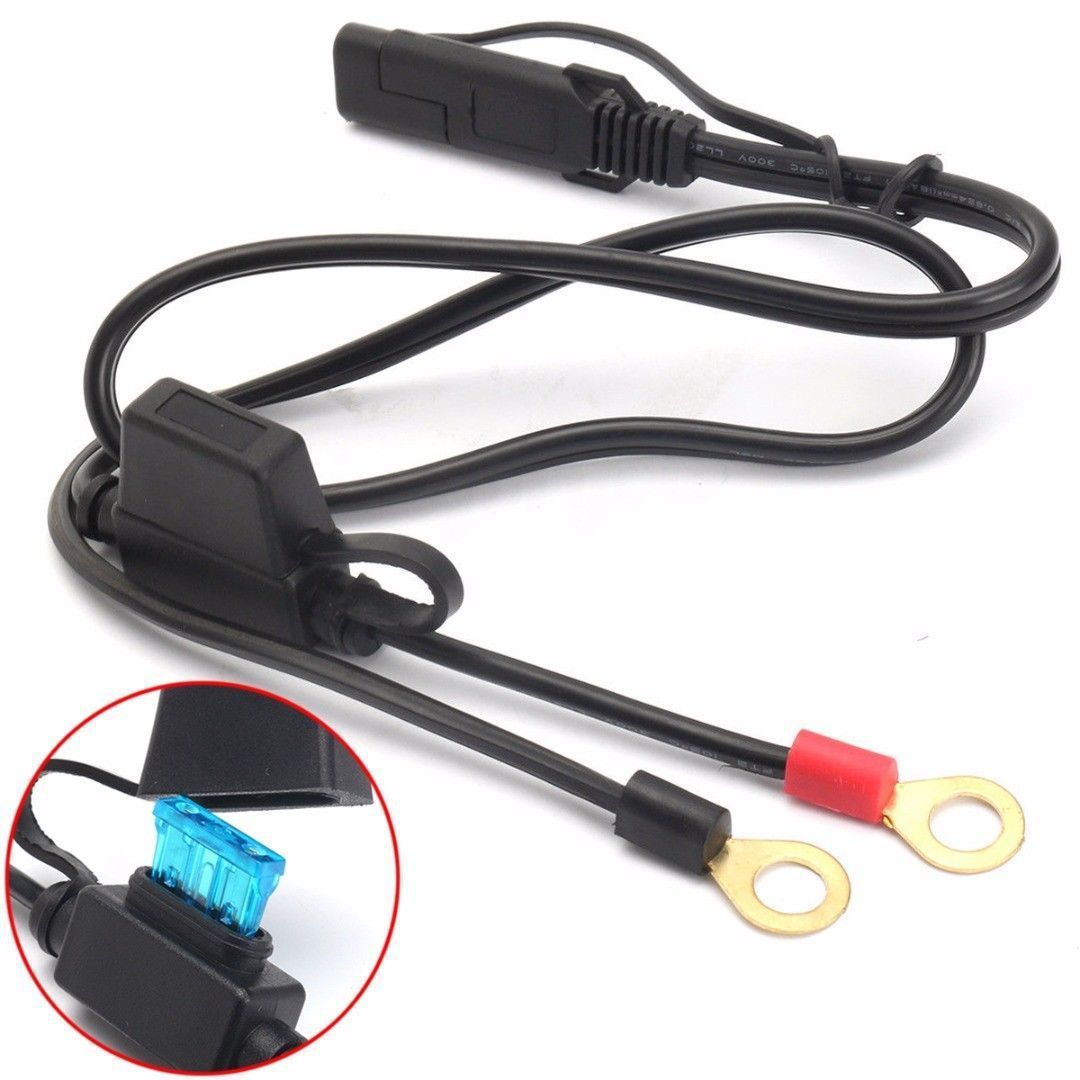 12V Motorcycle Battery Charging Cable — foto 4