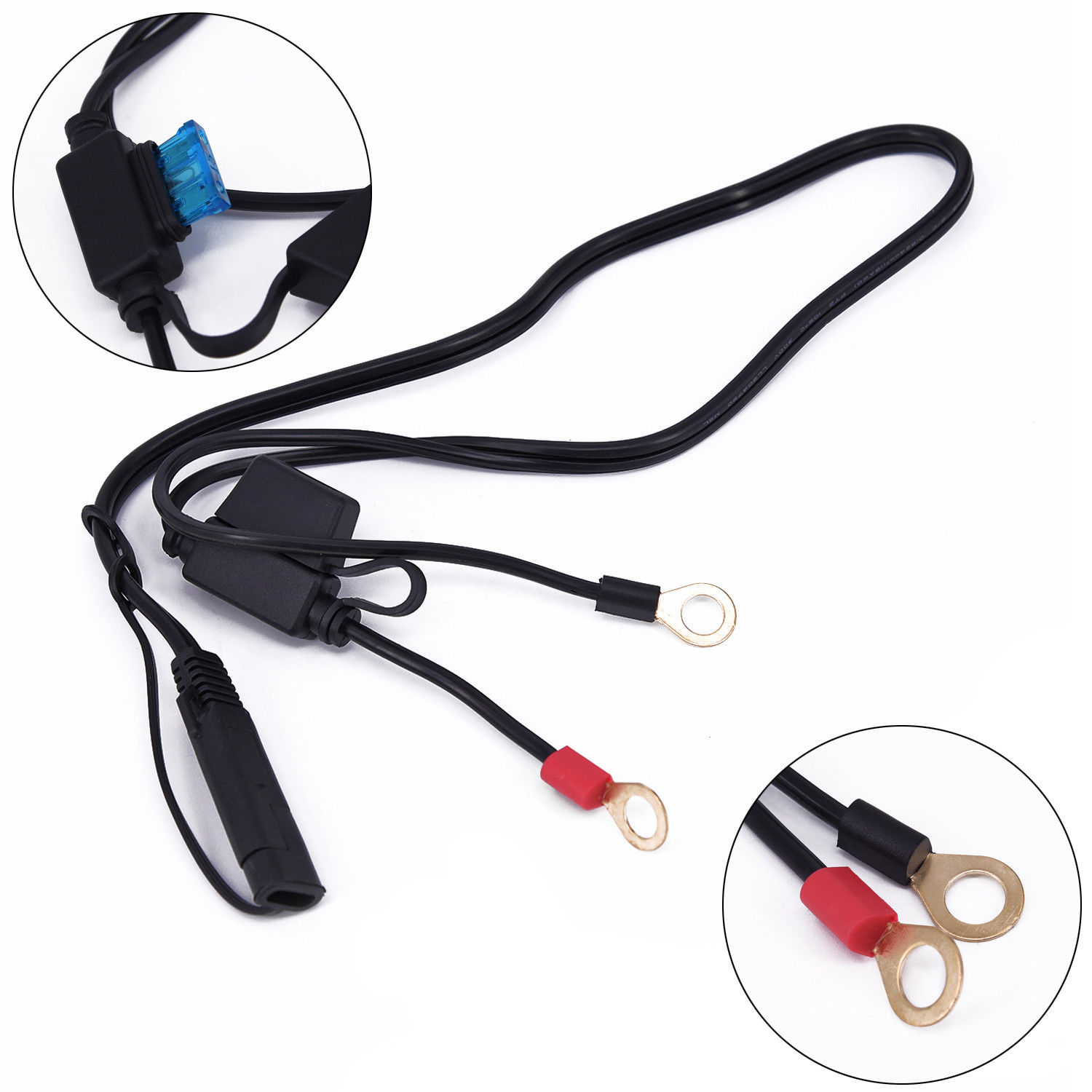 12V Motorcycle Battery Charging Cable — foto 5