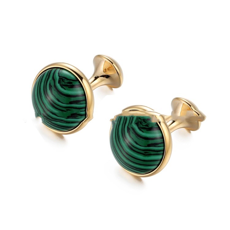 Turquoise Nail Gem Cufflinks, picture 3 of 4