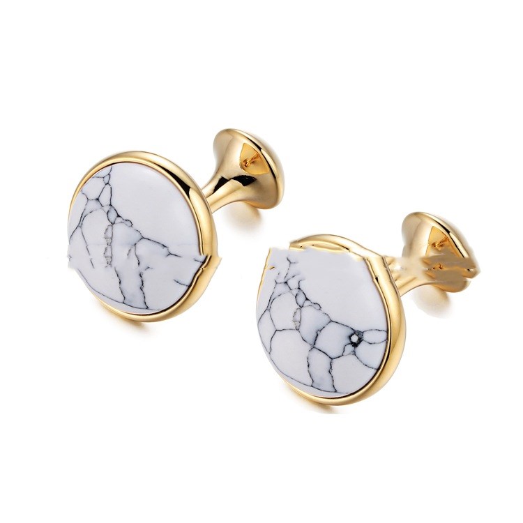 Turquoise Nail Gem Cufflinks