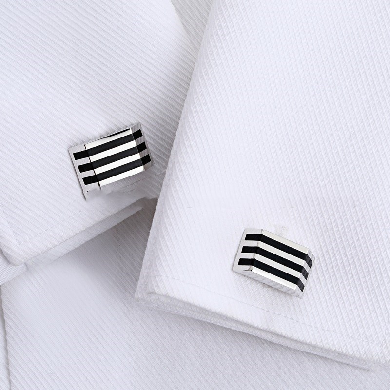 Black Opal Cufflinks, picture 2 of 3