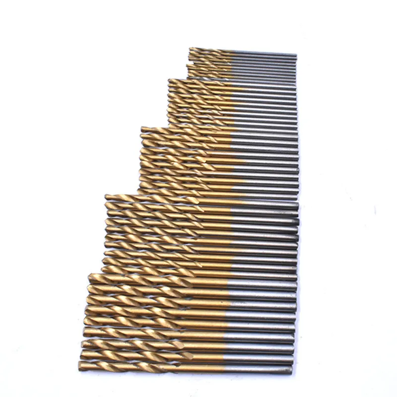 Straight Shank Twist Drill Bit Titanium Plated Hole Twist Drill Bit