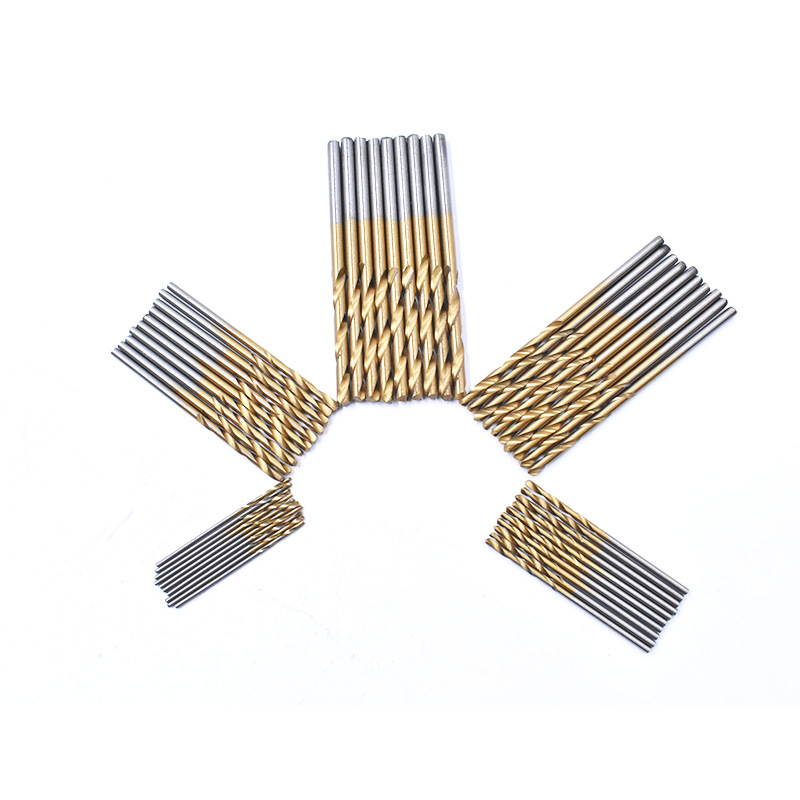 Straight Shank Twist Drill Bit Titanium Plated Hole Twist Drill Bit