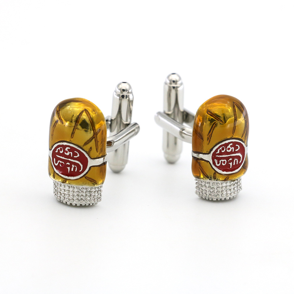 Golden Cigar Cufflinks, picture 2 of 4