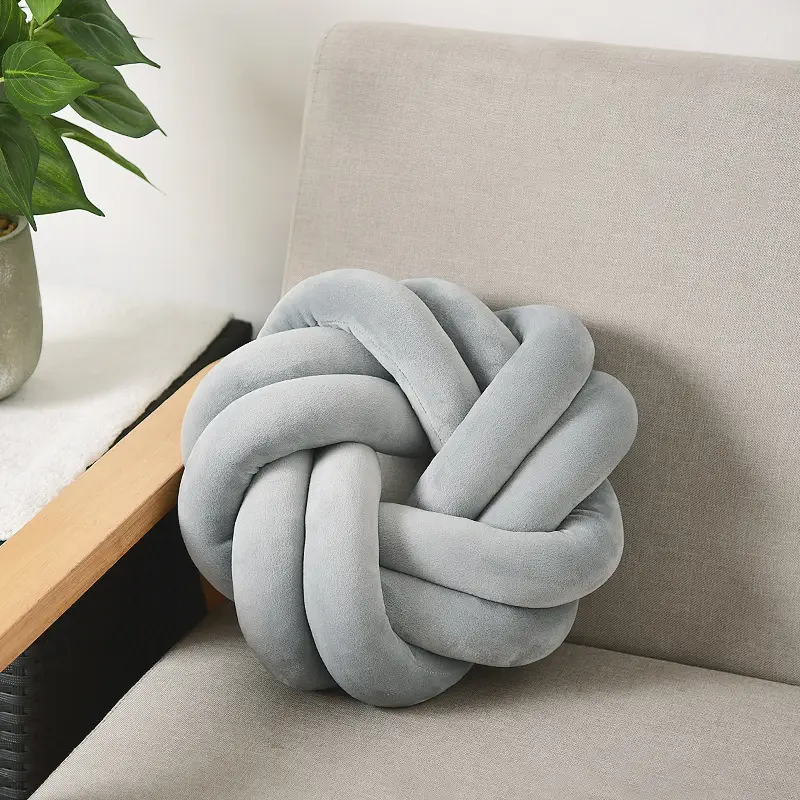 Creative Handmade Special Shaped Knotted Pillow Cushion Cushion