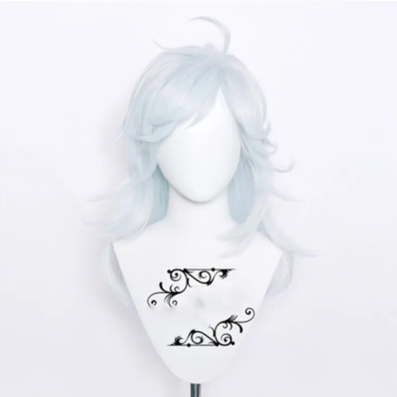 Yuuki Cos Wig Overall Layered Anti-warping Easy to Shape