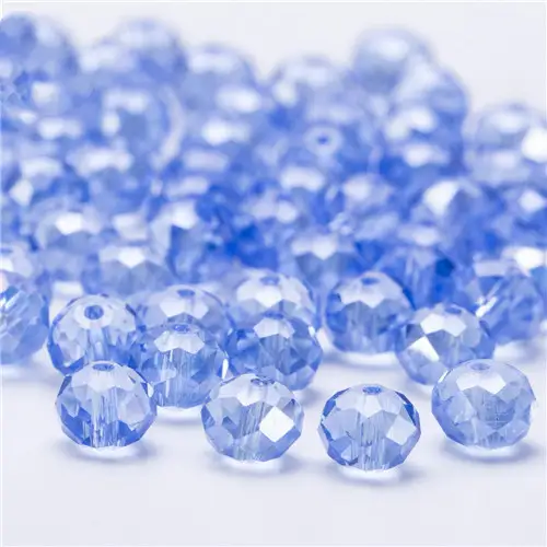 4 6 8mm Czech Loose Rondelle Crystal Beads For Jewelry Makin