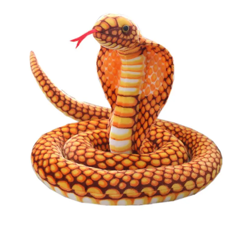 Printed Realistic Big Snake Eye Snake Toy