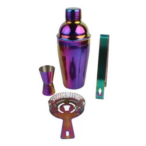 8-Piece Stainless Steel Cocktail Shaker Set