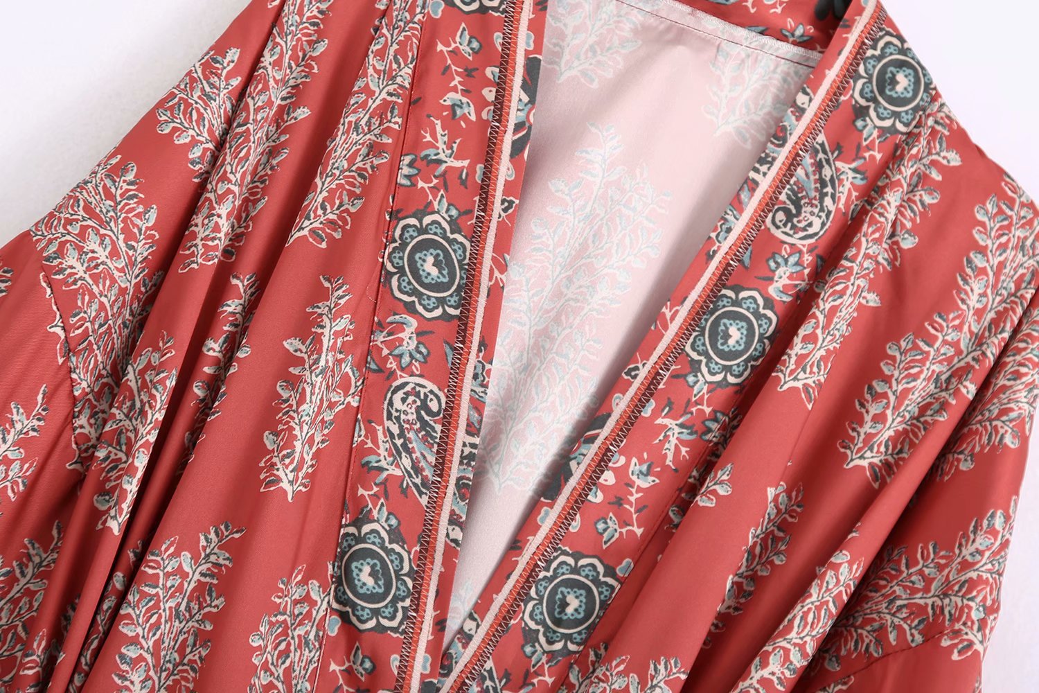 European And American Style New Printed Kimono Cardigan