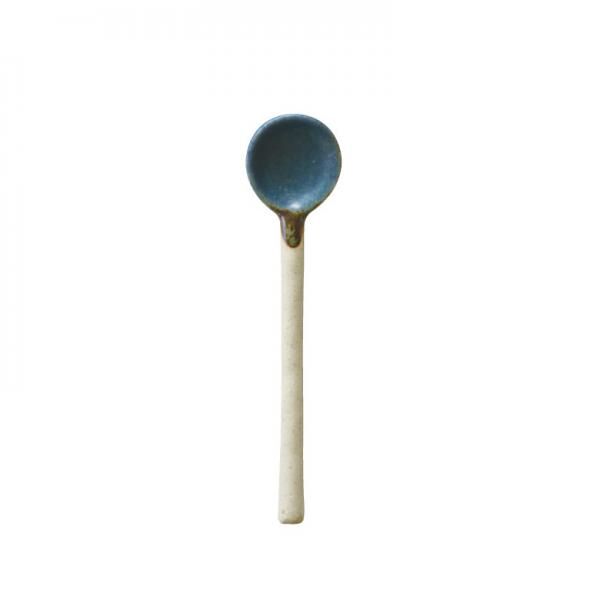 Title 4, Colored Stoneware Coffee Stirring Spoon Dessert...