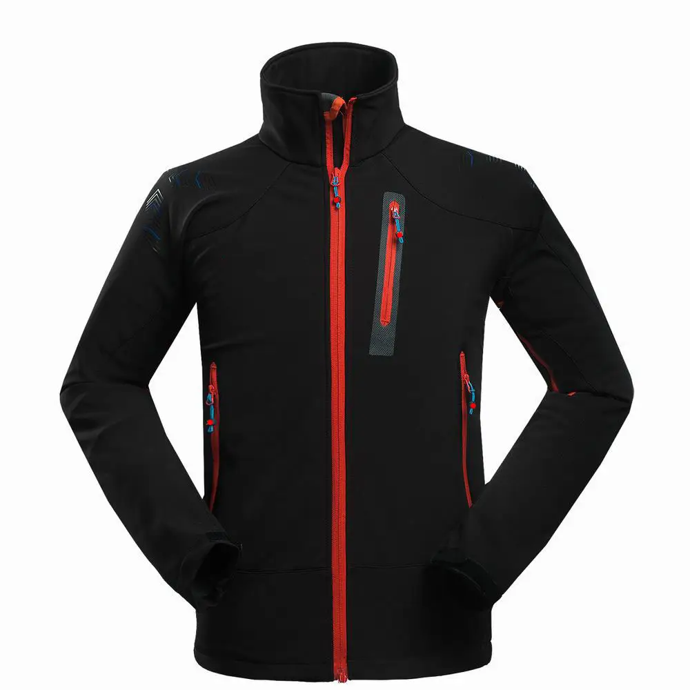 Winter Outdoor Male Soft Shell Windbreaker Jacket