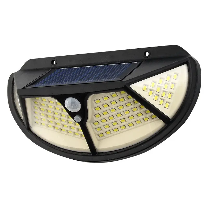 Solar Wall Lamp Four Sided Luminous Induction