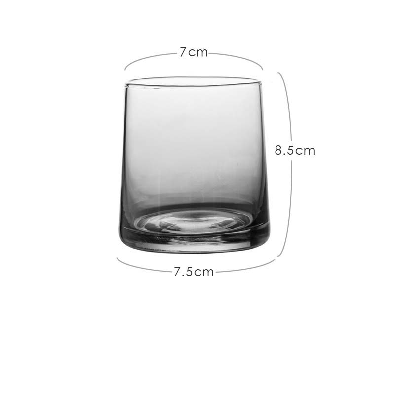 Creative Home Transparent Colorful Whiskey Glass